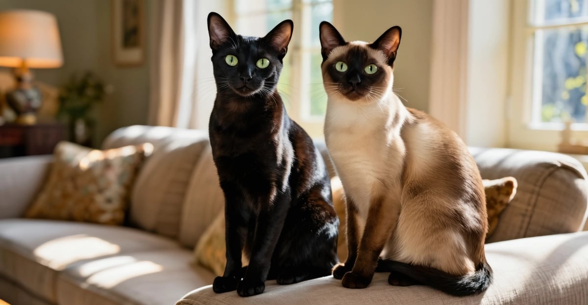 Oriental Shorthair vs. Siamkatze: Ein vollständiger Vergleich 2026 von schlanken, gesprächigen Gefährten
