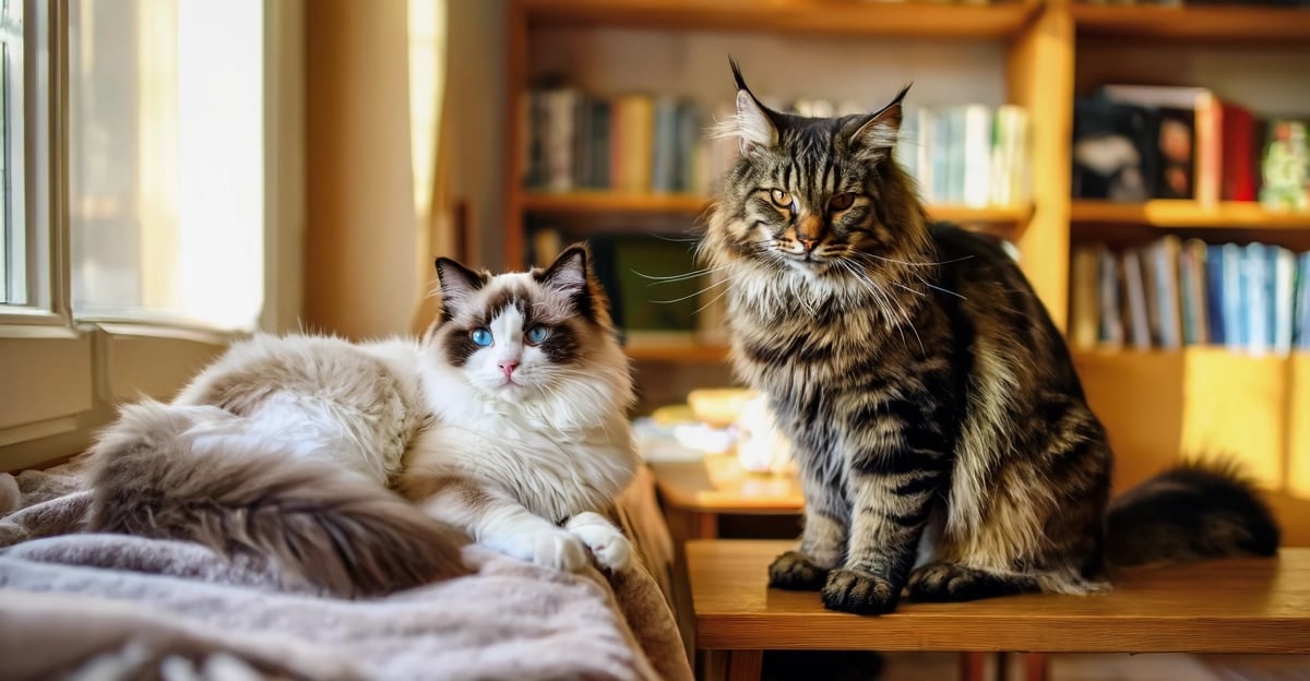 Ragdoll vs Norwegische Waldkatze: 2026 Rassevergleichsleitfaden