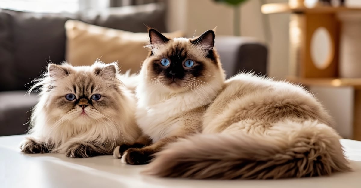 Himalayan vs Ragdoll Katze: Der Leitfaden 2026 zur Auswahl Ihres flauschigen Begleiters