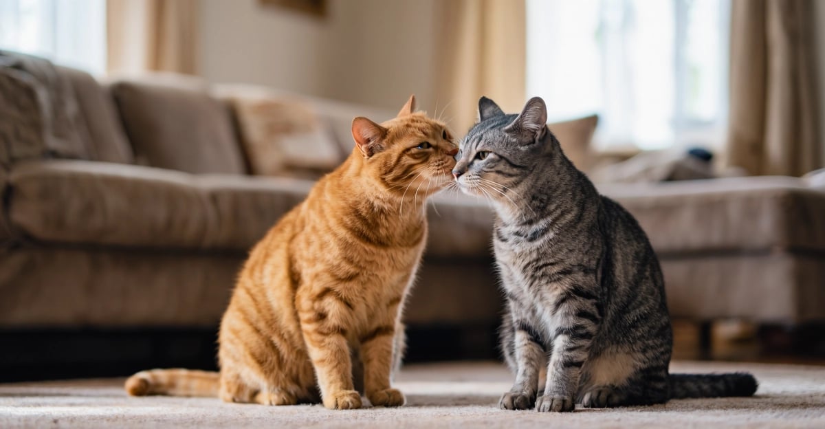 Wie man Katzen einander vorstellt: Eine Schritt-für-Schritt-Anleitung für ein harmonisches Zuhause