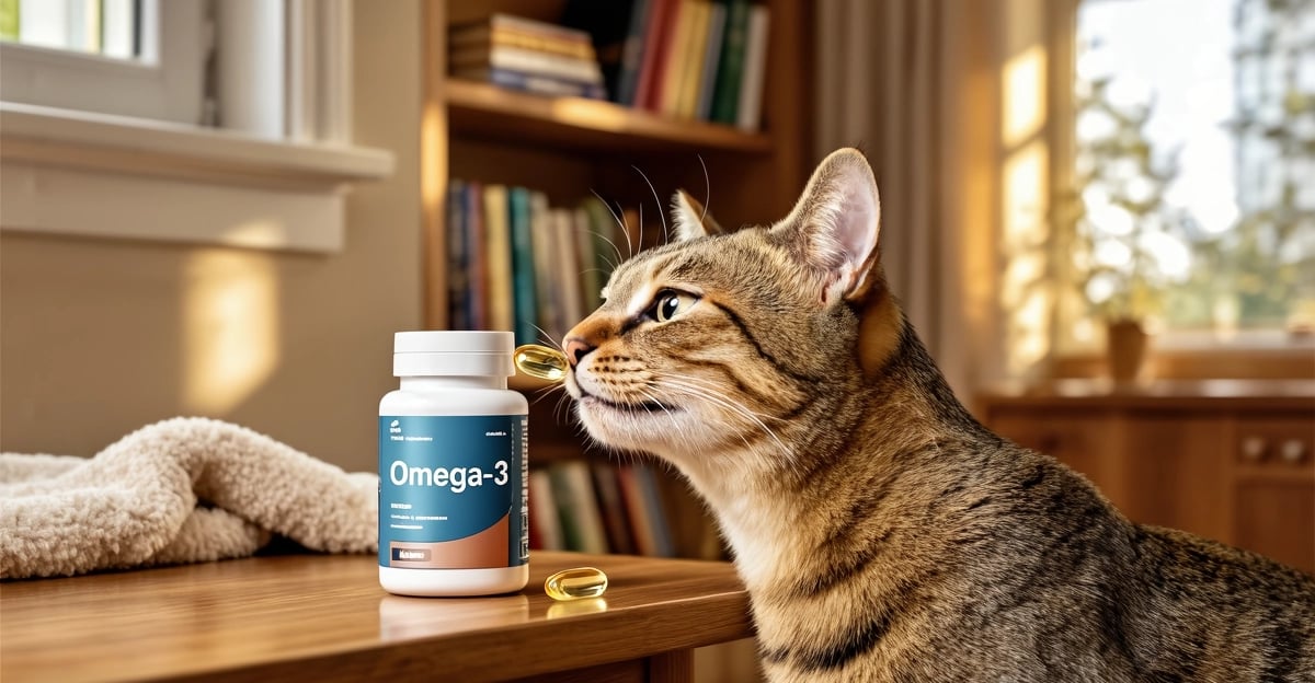 Beste Katzen-Nahrungsergänzungsmittel Leitfaden 2026: Omega-3, Probiotika, Gelenkunterstützung & Mehr