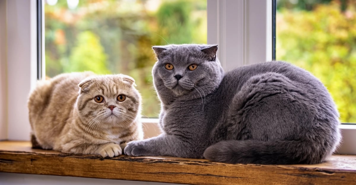 Scottish Fold vs. British Shorthair: Der vollständige Rassevergleichsleitfaden 2026