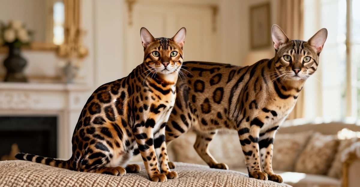 Bengal vs Savannah Katze: Der ultimative Rassevergleichsleitfaden 2026
