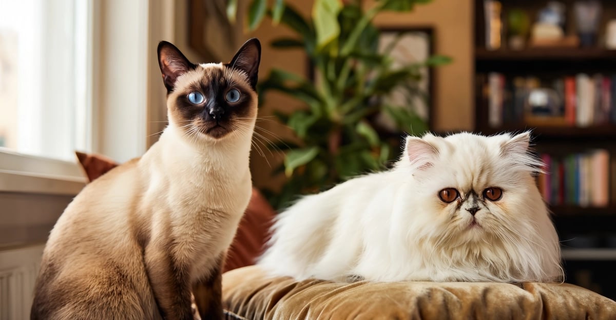 Siamkatze vs. Perserkatze: Der ultimative Vergleichsleitfaden 2026