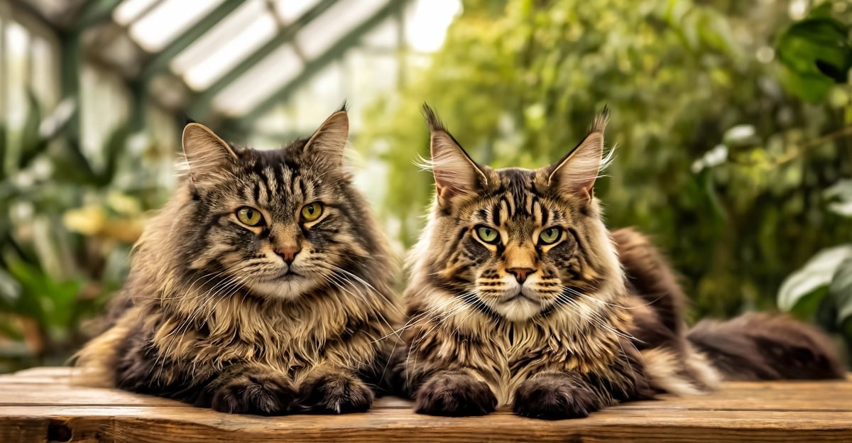 Norwegische Waldkatze vs Maine Coon: Der ultimative 2026-Guide für sanfte Riesen