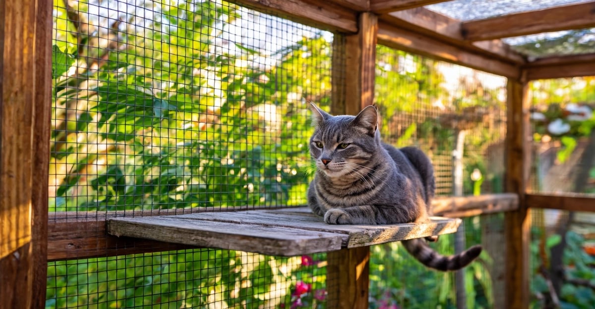 Enclos Extérieurs pour Chats : Le Guide 2026 des Catios et de l'Accès Extérieur Sécurisé