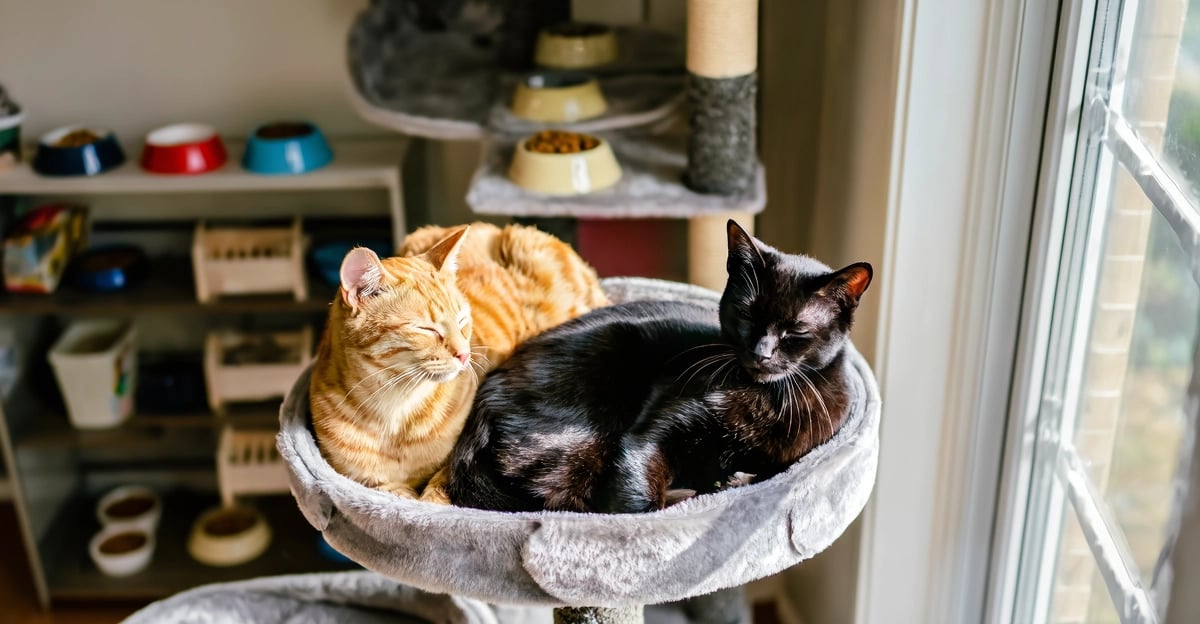 Harmonie im Mehrkatzenhaushalt: Ihr Leitfaden für friedliches Zusammenleben von Katzen im Jahr 2026