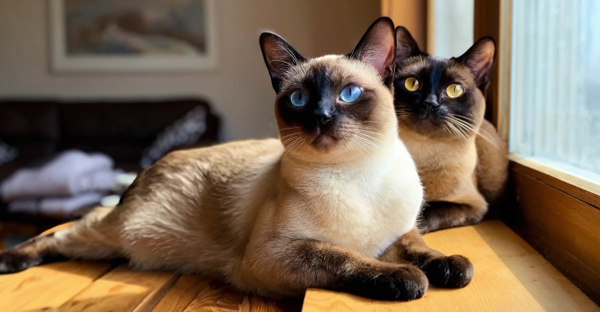 Siamkatze vs. Burma-Katze: Ein umfassender Vergleichsleitfaden für 2026